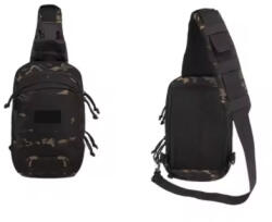 DRAGOWA Tactical Egy pántos hátizsák Mike, blackcamo