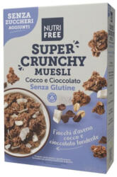 NUTRI FREE super crunchy müzli csoki, kókusz 300g