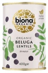 biona bio beluga lencse 400g