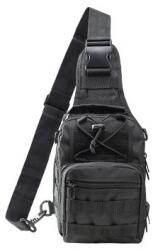 WARAGOD Soldat assault S crossbody táska, fekete