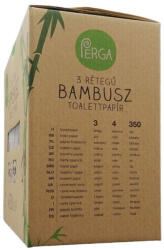 Perga 3 rétegű bambusz toalettpapír 4db - herbaline