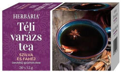 Herbária téli varázs szilva-fahéj ízű tea (20 x 1, 5g) 30g