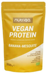 Nutriqa bio vegán protein mix banán-mesquite 250g