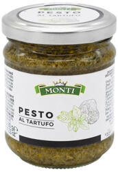 Monti Pesto Tartufo gluténmentes szarvasgombás pesto 180g - herbaline