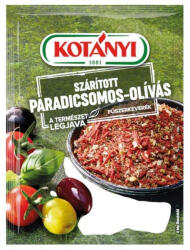 Kotányi szárított paradicsomos-olívás fűszerkeverék 25g - herbaline