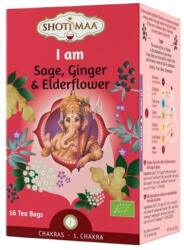 Shoti Maa bio i am zsálya, gyömbér és bodzavirág tea (16x2g) 16db