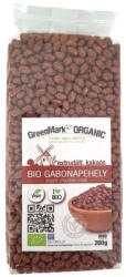 GreenMark Organic bio extrudált gabonapehely kakaós 200g