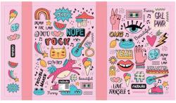 Nebulo Nebulo: Füzetbox A/4-es méret Girl Power (P-FB-A4-GRLPOWER)