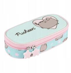 UNIPAP Pusheen kék ovális tolltartó 23x9, 5x6cm (679537)