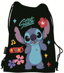UNIPAP Disney Stitch Black Aloha tornazsák, sportzsák 34x43cm (679872)