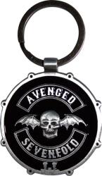 Avenged Sevenfold Deathbat Crest Drum Ключодържател (ASKEY03)