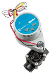 Hunter Bluetooth vezérlő NODE-BT-100 - elemes, PGV101G-B BSP mágnesszeleppel, 1 körös, kültéri