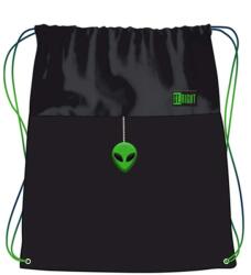 UNIPAP St. Right Green Power Alien tornazsák, sportzsák 43x34cm (683374)