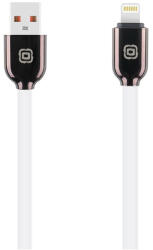 Obal: me Sleek USB-A-Lightning kábel, 12W, 1m, fehér-fekete (OMAL12SWH)