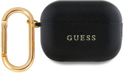 Guess PU Grained Classic Logo Apple AirPods Pro 2 tok, fekete (GUAP2PGUGMK) - phoner