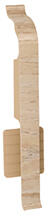 Arbiton Toldóelem Vigo 6 cm-es parkettaszegélyléchez: Vermont tölgy (2 db) (154231201505000733 - VIGO 60 - 107 - VERMONT OAK)