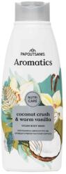 Papoutsanis Gel de dus cu parfum de cocos si vanilie Nutri Care, 600ml, Aromatics