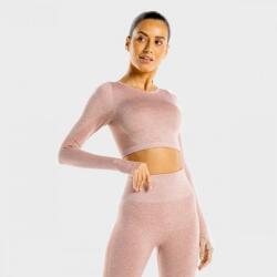 SQUATWOLF Top Sport Marl Seamless Crop Top Rose Gold L