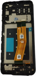 Samsung Galaxy A14 4G LCD + érintőpanel kerettel, fekete, SM-A145B