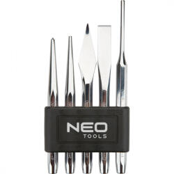 NEO TOOLS Vágó és kiütő készlet 5 részes (33-060)