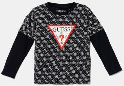 GUESS gyerek pamut hosszú ujjú felső mintás, N5YI09 K8HM4 - kék 122-125