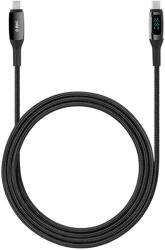 Ttec Data кабел ttec AlumiCable LCD USB-C - USB-C 100W PD/QC Fast Charging/Data Cable, 150cm - Черен