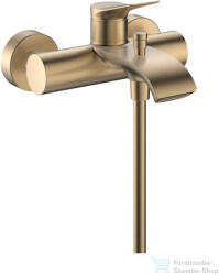 Hansgrohe VIVENIS kádtöltő csaptelep zuhanyszett nélkül, szálcsiszolt bronz 75423140 (75423140)
