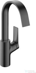 Hansgrohe VIVENIS 210 mosdó csaptelep, elforgatható kifolyóval, leeresztő nélkül, szálcsiszolt fekete króm 75032340 (75032340)