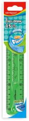 Keyroad Vonalzó 15 cm, flexibilis Keyroad Flex Draw vegyes színek (KR971663) - nyomtassingyen