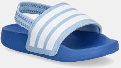 adidas gyerek papucs ADILETTE ESTRAP JR5327 - kék 21