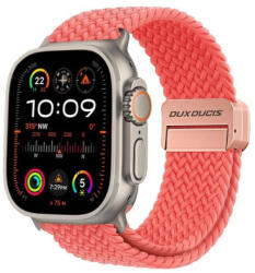 Dux Ducis Mixture Pro Apple Watch 38/40/41mm szövet szíj, guava rózsaszín - speedshop