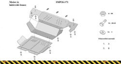  SMP26.171 - Motorvédő lemez (19343T) (19343T_smp)