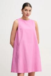 Max Mara ruha vászonkeverékből lila, mini, harang alakú, 2515221102600 - lila 42