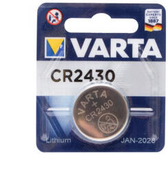 Somogyi Elektronic VARTA CR2430 gombelem, lítium, CR2430, 3V, 1 db/csomag (VARTA CR2430)