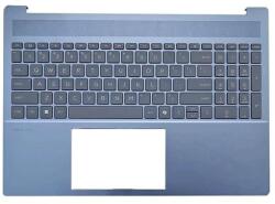 HP Pavilion 16-AF 16-AG TPN-C178 amerikai angol (US) kiosztású billentyűzettel palmrest/topcase felső burkolat kék