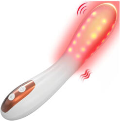 IntiGlow - Hüvelyfiatalító LED G-pont vibrátor (fehér) - - szexshop