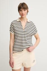 Tommy Hilfiger poló női, sötétkék, WW0WW44512 - sötétkék XL - answear - 32 990 Ft