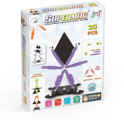 Supermag Projects Technicolor 30 db-os mágneses építőjáték (0665)