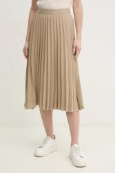 Tommy Hilfiger szoknya bézs, midi, harang alakú, WW0WW43886 - zöld 42