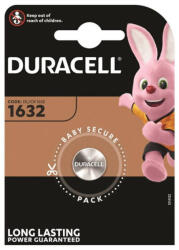 Duracell - lítiumos CR1632 gomb elem 3V 1 db