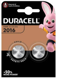 Duracell - Prémium CR2016 Lítium gombelem (3V, 2 db)