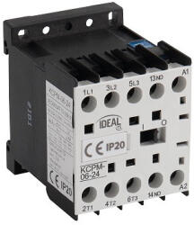 Kanlux 24091 KCPM-06-24 Ipari Mágneskapcsoló 6A, 3 záró érintkező, 24V AC 50Hz (Kanlux 24091) (24091)