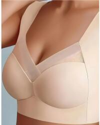 HARAHU Comfort Varrat nélküli melltartó-VilágosBarna/2XL KP30798