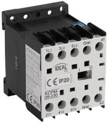 Kanlux 24092 KCPM-09-230 mágneskapcsoló 9A, 3 záró érintkező, 230V AC 50Hz (Kanlux 24092) (24092)
