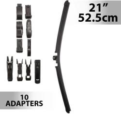 Carguard Ablaktörlő 21"/52, 5 cm - 10 db adapterrel (55741N)