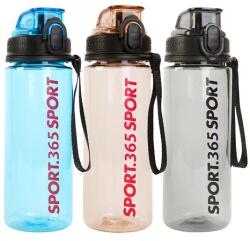 Family Collection Sport kulacs - műanyag, átlátszó - 600 ml - 3 színben (57211) - webshop