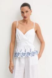 GUESS top fehér, nyomott mintás, W5GH1A WH580 - fehér L