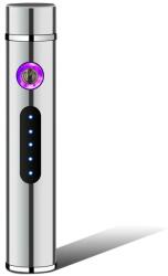  RO-25705 elektromos öngyújtó USB töltéssel - Ezüst