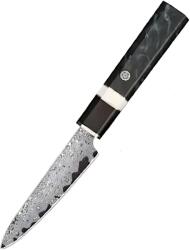 HARAHU Cuțit de bucătărie damasc ZE-37497 - Utility / Verde / Negru KP37497