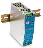 MEAN WELL NDR-120-24, DIN sínre szerelhető tápegység, 120W / 24V (NDR-120-24)